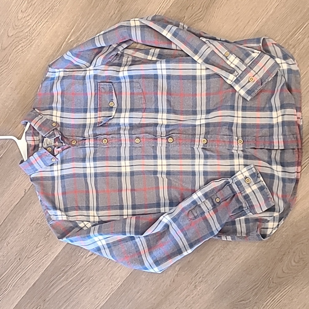 J Crew Mens Small Flannel Workshirt.